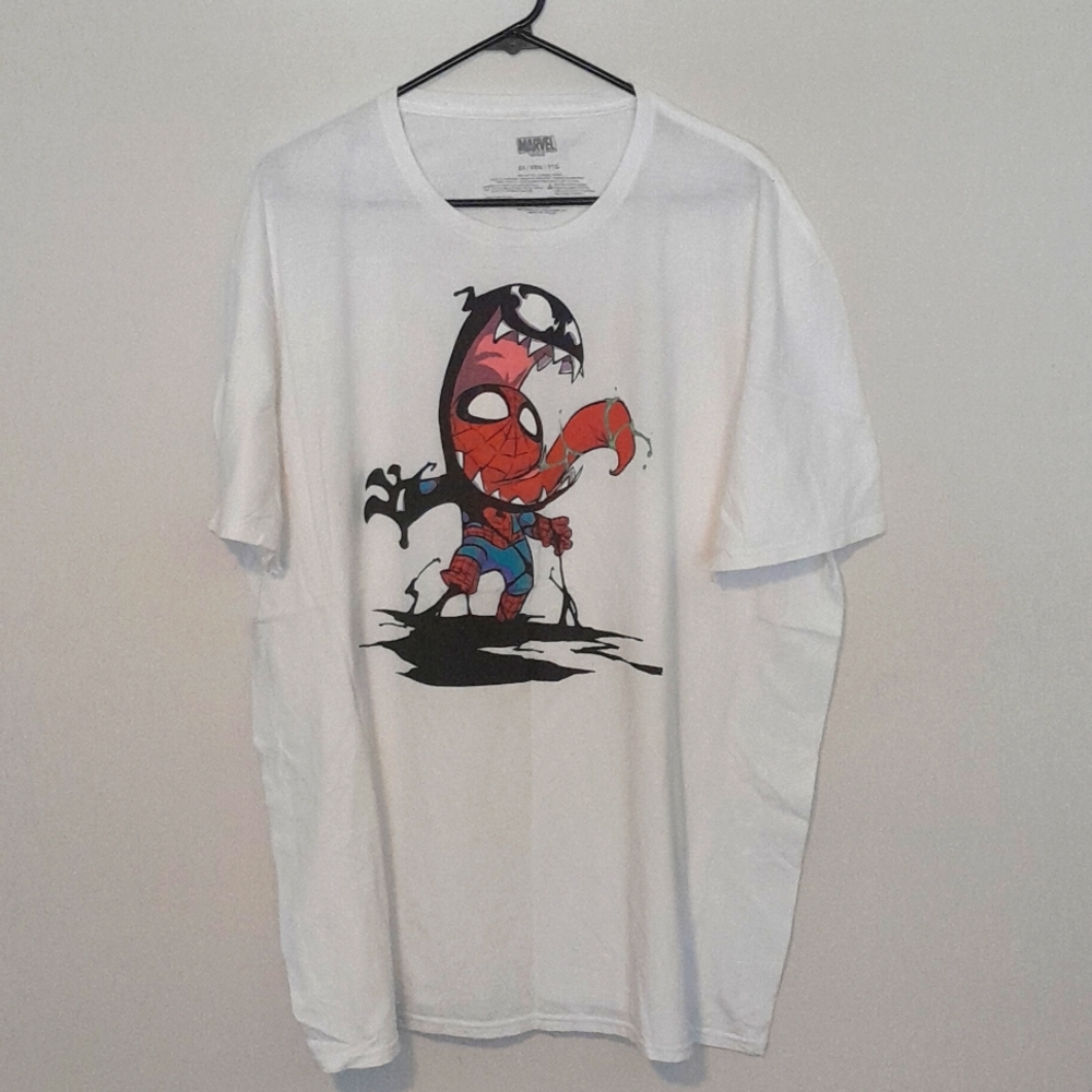 Mens MARVEL 2XL T-Shirt "Venom Spideman"